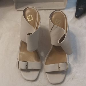 White Ann Taylor Sandals